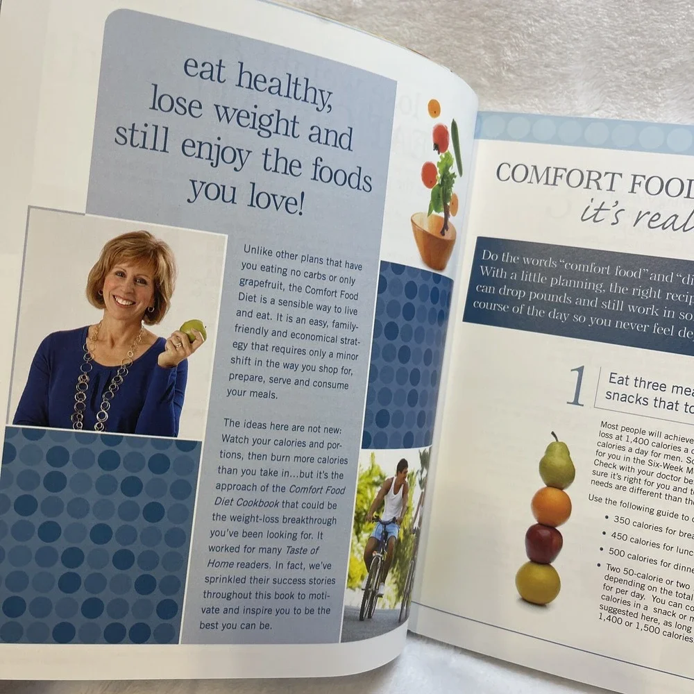 Taste of Home Comfort Food Diet Cookbook Lose Weight Eat‎ Great Recipes